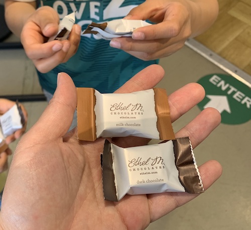 Ethel M Chocolate Samples